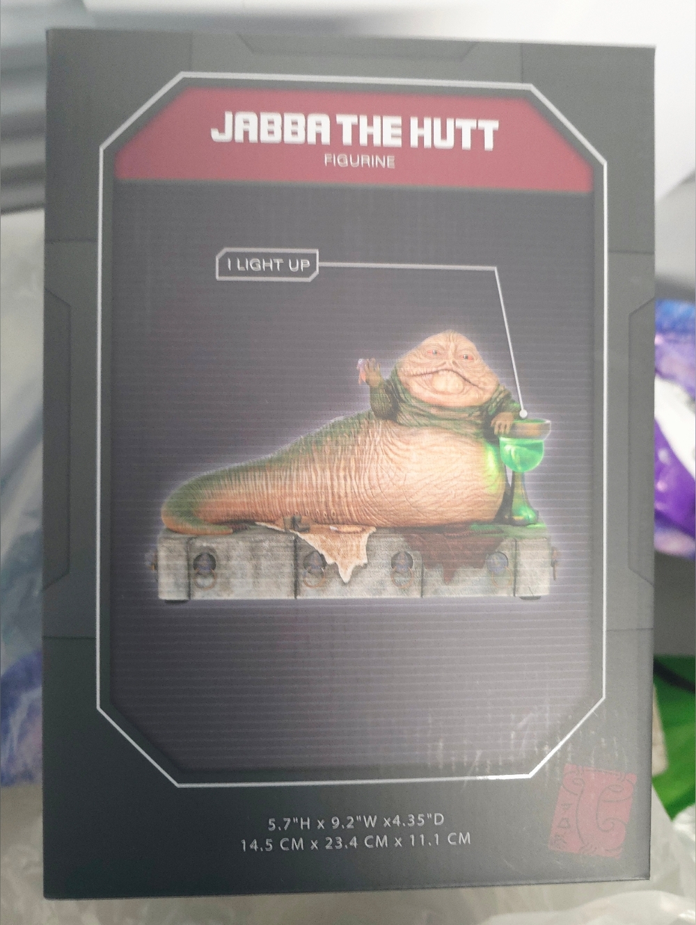2026 - Star Wars- Jabba the Hutt light-up figurine